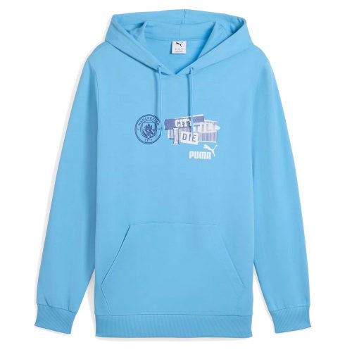 Puma Manchester City kapucnis pulcsi - City pulóver / Man City hoodie