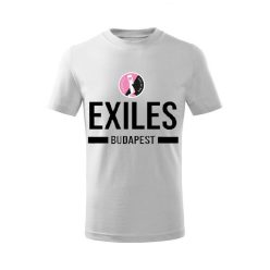   Budapest Exiles póló - Exiles t-shirt "Exiles" (fehér)