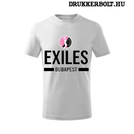 Budapest Exiles póló - Exiles póló "Exiles" (fehér)