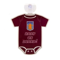Aston Villa autós tábla "baba a fedélzeten" - Villa szurkolói ablaktábla   Aston Villa autós tábla "baba a fedélzeten" - Villa szurkolói ablaktábla