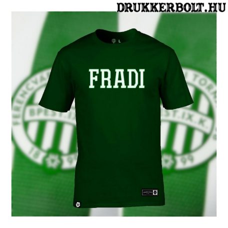 Fradi póló - Ferencváros szurkolói póló FRADI felirattal (zöld)