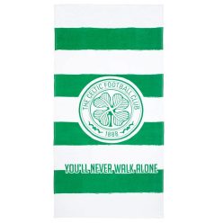   Celtic Glasgow törölköző - You'll never walk alone strandtörölköző