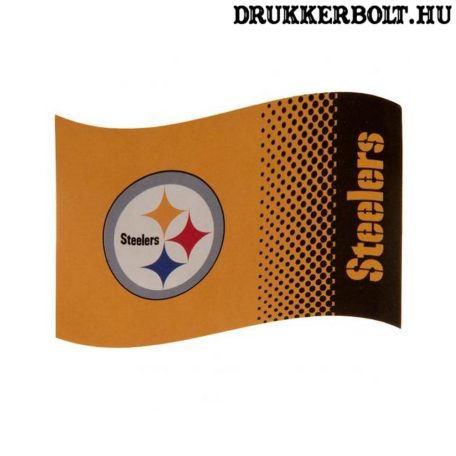 Pittsburgh Steelers zászló - szurkolói zászló (eredeti NFL klubtermék)