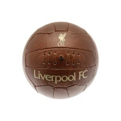 Liverpool retro bőrlabda - eredeti gyűjtői termék!